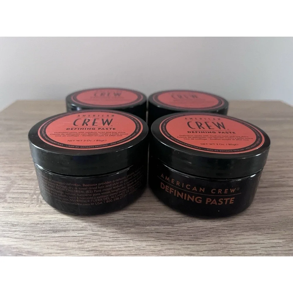 New! American Crew Defining Paste 3 oz - Set Of 4